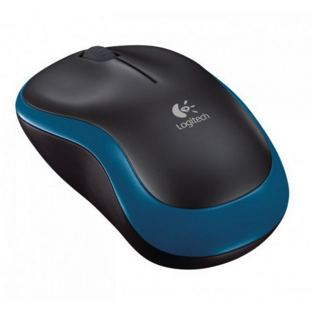 Souris sans fil Logitech Laser M185 BLEU