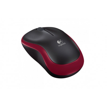 Souris sans fil Logitech Laser M185 ROUGE
