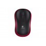 Souris sans fil Logitech Laser M185 ROUGE