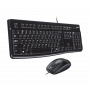 Pack Clavier souris filaire Logitech Desktop MK120