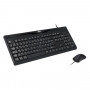 Pack Clavier souris Filaire Advance Starter Desktop Noir