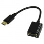 Adaptateur DisplayPort 1.2 vers VGA femelle avec jack audio