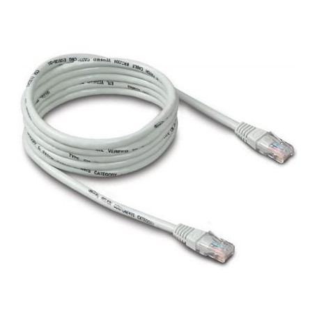 Câble réseau RJ45 Catégorie 6 FTP (F/UTP) Droit 15m (Blanc)
