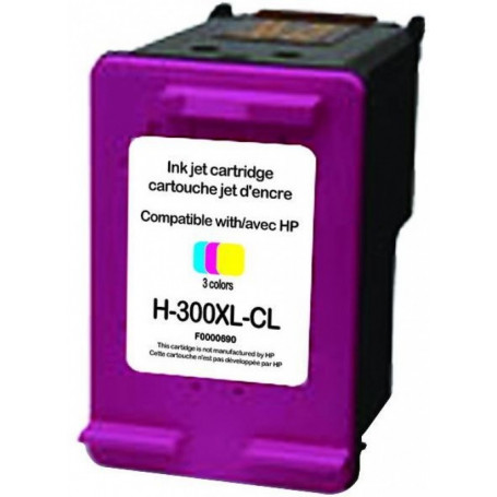 HP 300 cartouche d'encre couleur Remanufacturée UPRINT