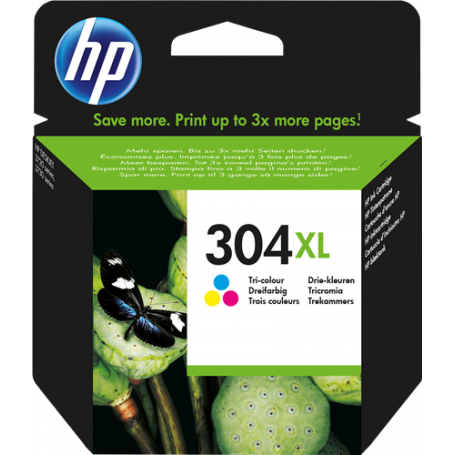 HP 304XL cartouche d'encre trois couleurs originale