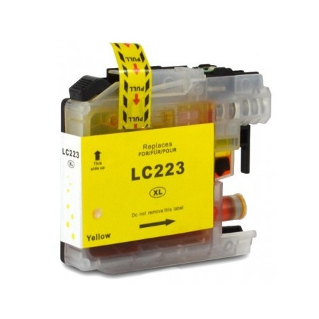 Cartouche compatible Brother LC223 JAUNE