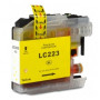 Cartouche compatible Brother LC223 JAUNE