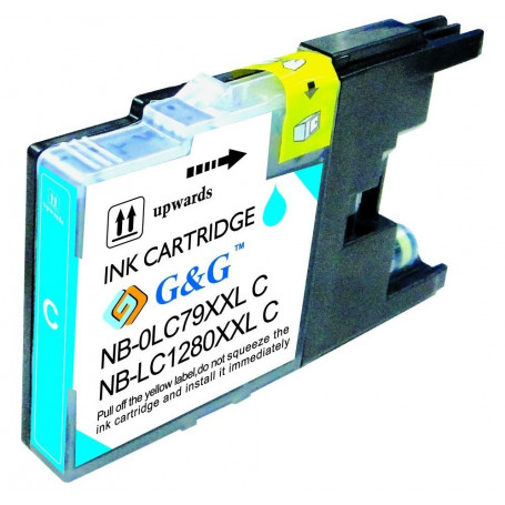 Cartouche compatible Brother LC1280 CYAN