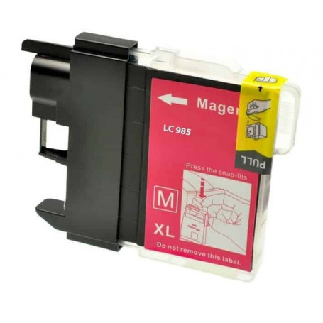 Cartouche compatible Brother LC985 MAGENTA