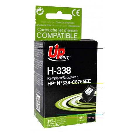 Cartouche compatible HP 338 NOIR UPRINT