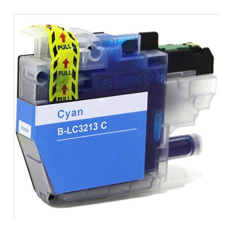 Cartouche d'encre compatible Brother LC3213C -  Cyan
