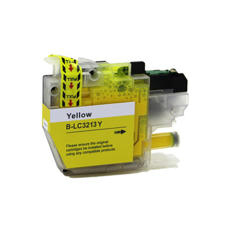 Cartouche d'encre compatible Brother LC3213Y -  Jaune