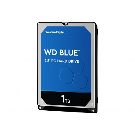 Disque Dur Western Digital 1 To (1000Go) 2.5 pouces S-ATA 3 - Caviar Blue