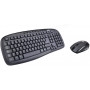 Pack Clavier - Souris Sans Fil WE Deluxe Noir