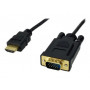 Cable HDMI Male VGA male 1.5M MCL