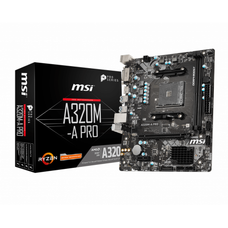 Carte Mère MSI A320M-A Pro (AM4) Micro-ATX
