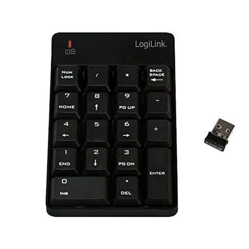 LogiLink ID0187 - Pavé nuérique Bluetooth avec 35 touches et touches