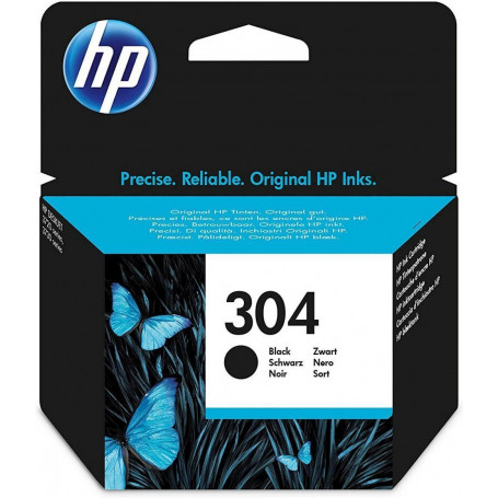 HP 304 cartouche d'encre noir originale