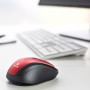 Souris sans fil NGS EVO rouge