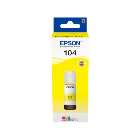 Encre Epson Ecotank 104 Jaune Originale