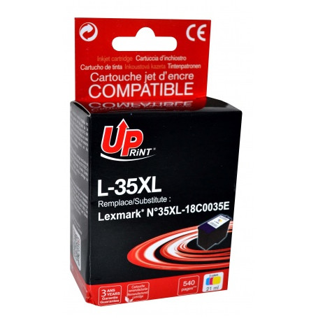 LEXMARK 35 COULEUR RECONDITIONNEE