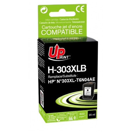 HP 303 xl cartouche d'encre noir compatible UPRINT