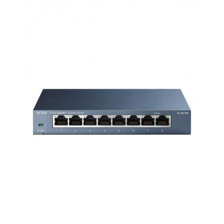 Switch réseau ethernet Gigabit TP-Link TL-SG108 8 ports (Métal)