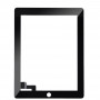 Vitre tactile Apple Ipad 2 Noir