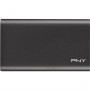 Disque SSD externe USB 3.1 PNY Elite - 480Go (Noir)