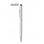 Stylo Stylus 2in1 ecran tactile Model-03 Argent / Noir