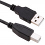 Cable Equip USB 2.0 type A - B M/M 1m (Noir)