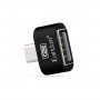 Adaptateur microUSB sur USB Typ-A Earldom OTG ET-OT3 noir