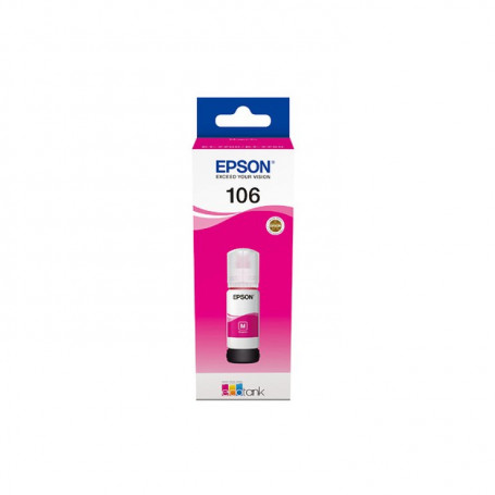 Bouteille d'encre EPSON 106 MAGENTA ECOTANK