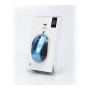 Souris filaire We USB (bleu)