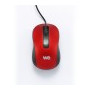 Souris filaire We USB (Noir & rouge)