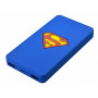 Batterie externe USB Emtec Essentials SuperMan - 5000mAh (Bleu)