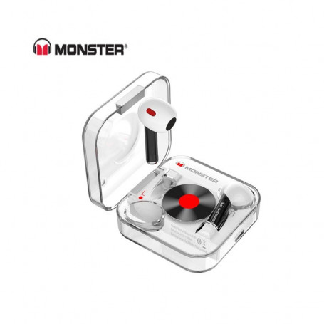 Oreillettes Bluetooth TWS Monster XKT01 Blanc