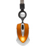 Mini Souris filaire (rétractable) Verbatim Go Mini (Orange