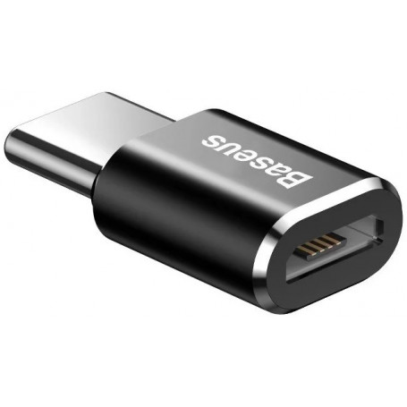 Adaptateur Type C vers Micro USB OTG Baseus (Noir)