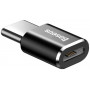 Adaptateur Type C vers Micro USB OTG Baseus (Noir)