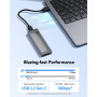 Boitier externe USB 3.2 Lexar E300 - NVMe M.2 Type 2280 (Argent)