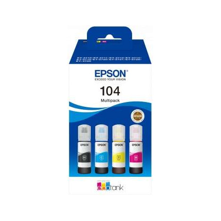 Encre Epson Ecotank 104 PACK Originale