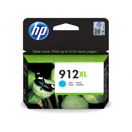 Cartouche d'encre HP 912 XL (Cyan)