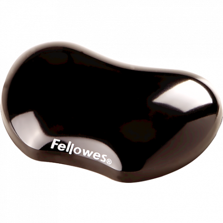 Repose poignet Fellowes Crystal Gel (Noir)