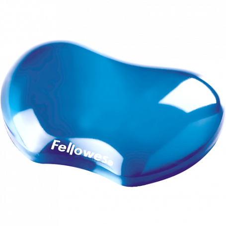 Repose poignet Fellowes Crystal Gel (Bleu)