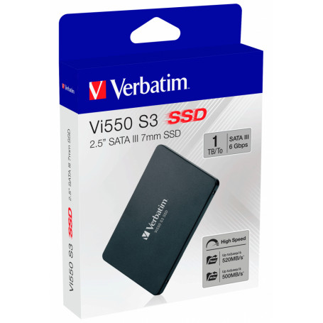 Disque SSD Verbatim Vi550 S3 1TO - S-ATA 2,5