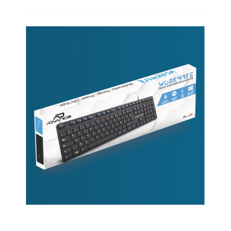 Clavier filaire Advance WorkMate (Noir)