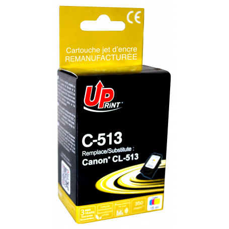 CARTOUCHE REMANUFACTUREE CANON PG513 UPRINT